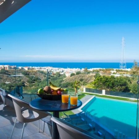 Orama Luxury Villa 4 Bedrooms With Private Pool Hersonissos  Eksteriør billede