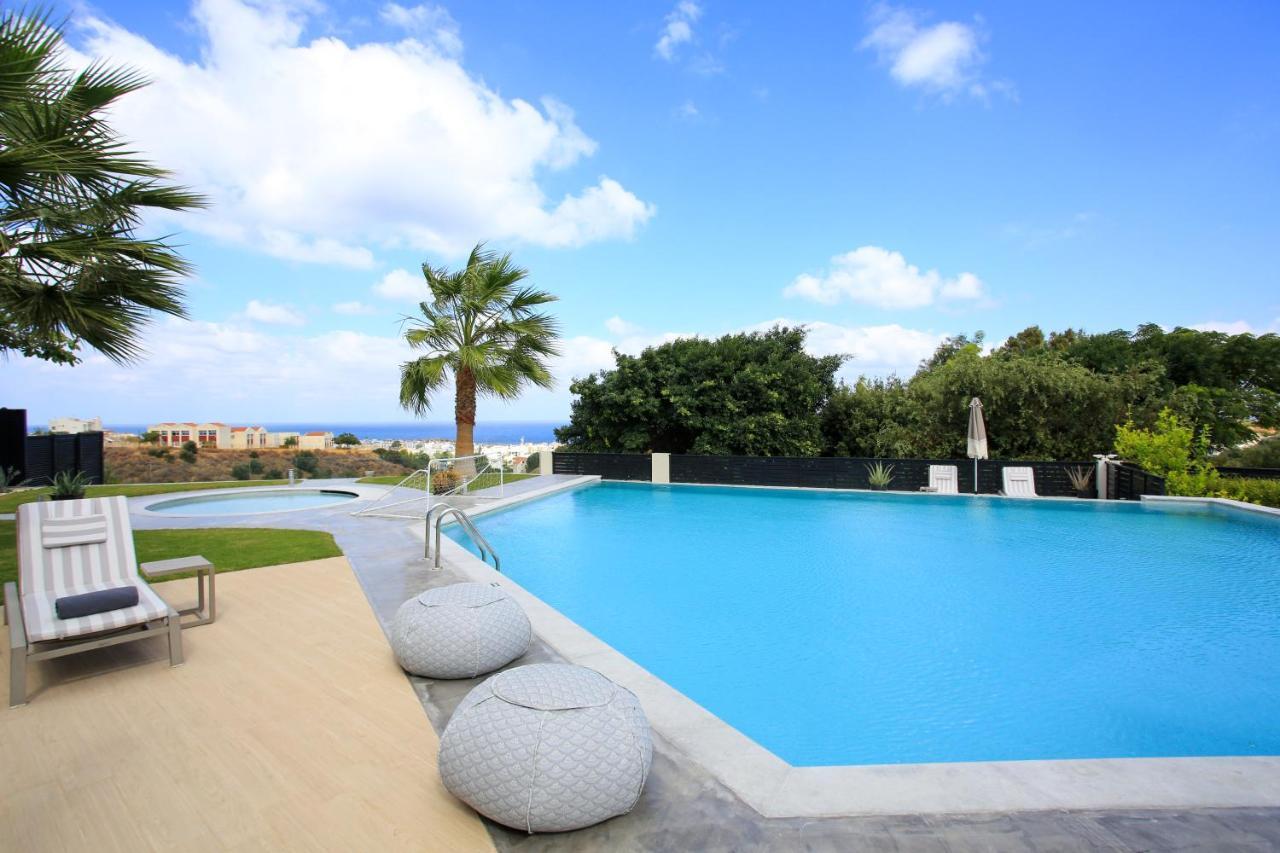 Orama Luxury Villa 4 Bedrooms With Private Pool Hersonissos  Eksteriør billede