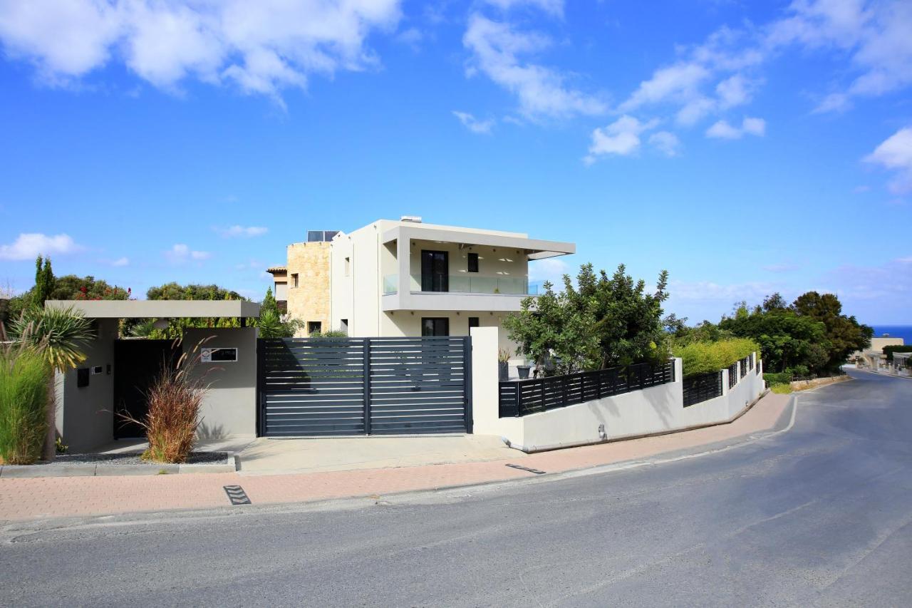 Orama Luxury Villa 4 Bedrooms With Private Pool Hersonissos  Eksteriør billede