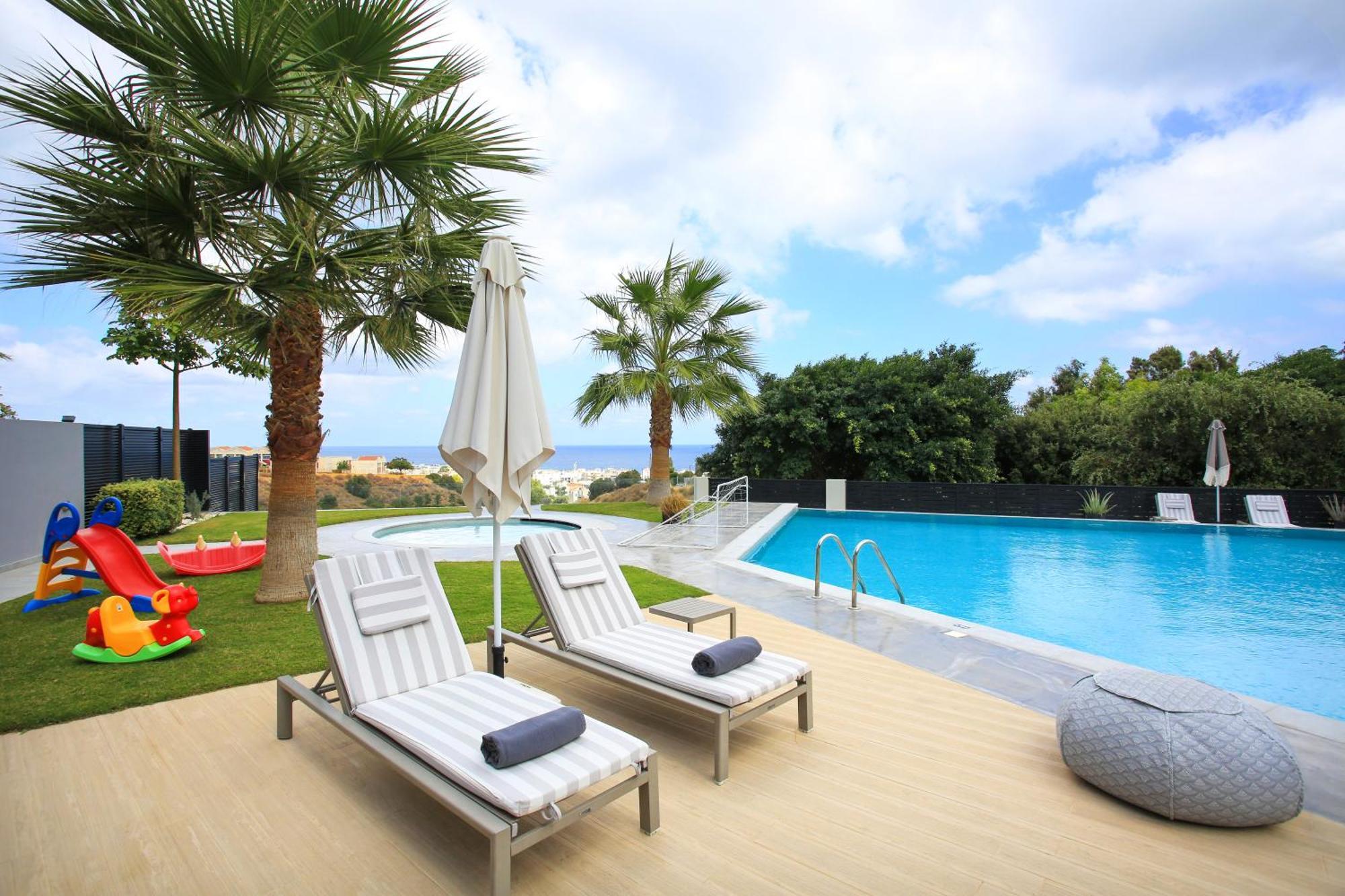Orama Luxury Villa 4 Bedrooms With Private Pool Hersonissos  Eksteriør billede